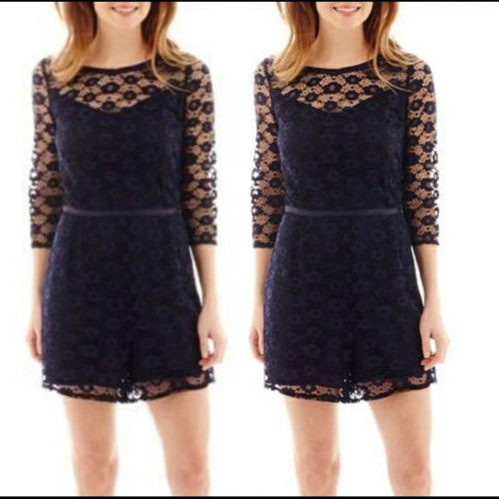 Stella Parker 2 | Navy Blue Romper